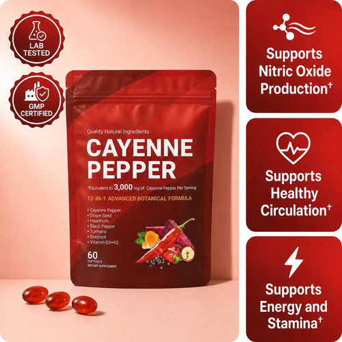 BePurex Cayenne Pepper Softgels