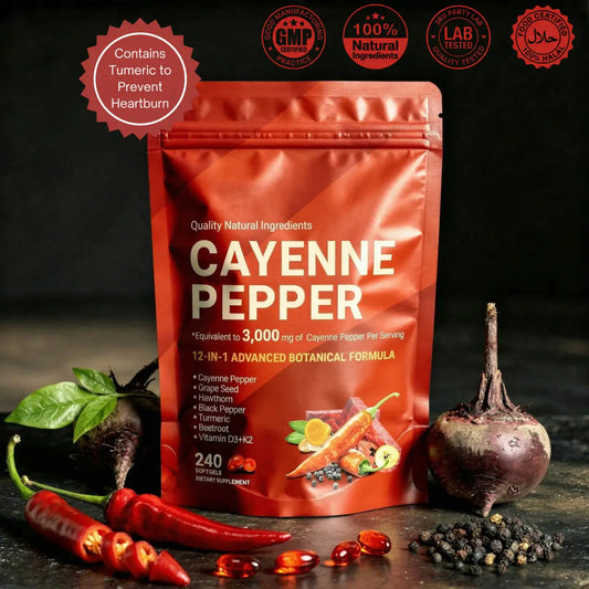 Improve Vascular Health with BePurex™ Capsaicin Softgels