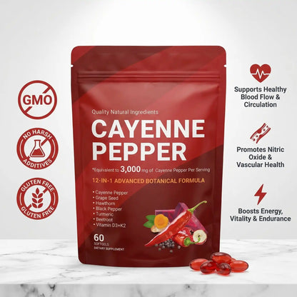 BePurex™ Cayenne Pepper Softgels