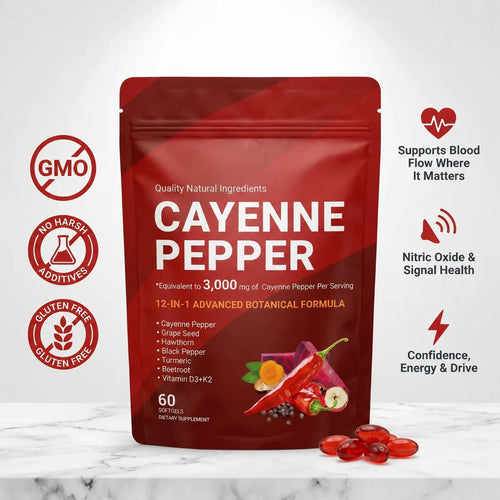 BePurex Cayenne Pepper Softgels