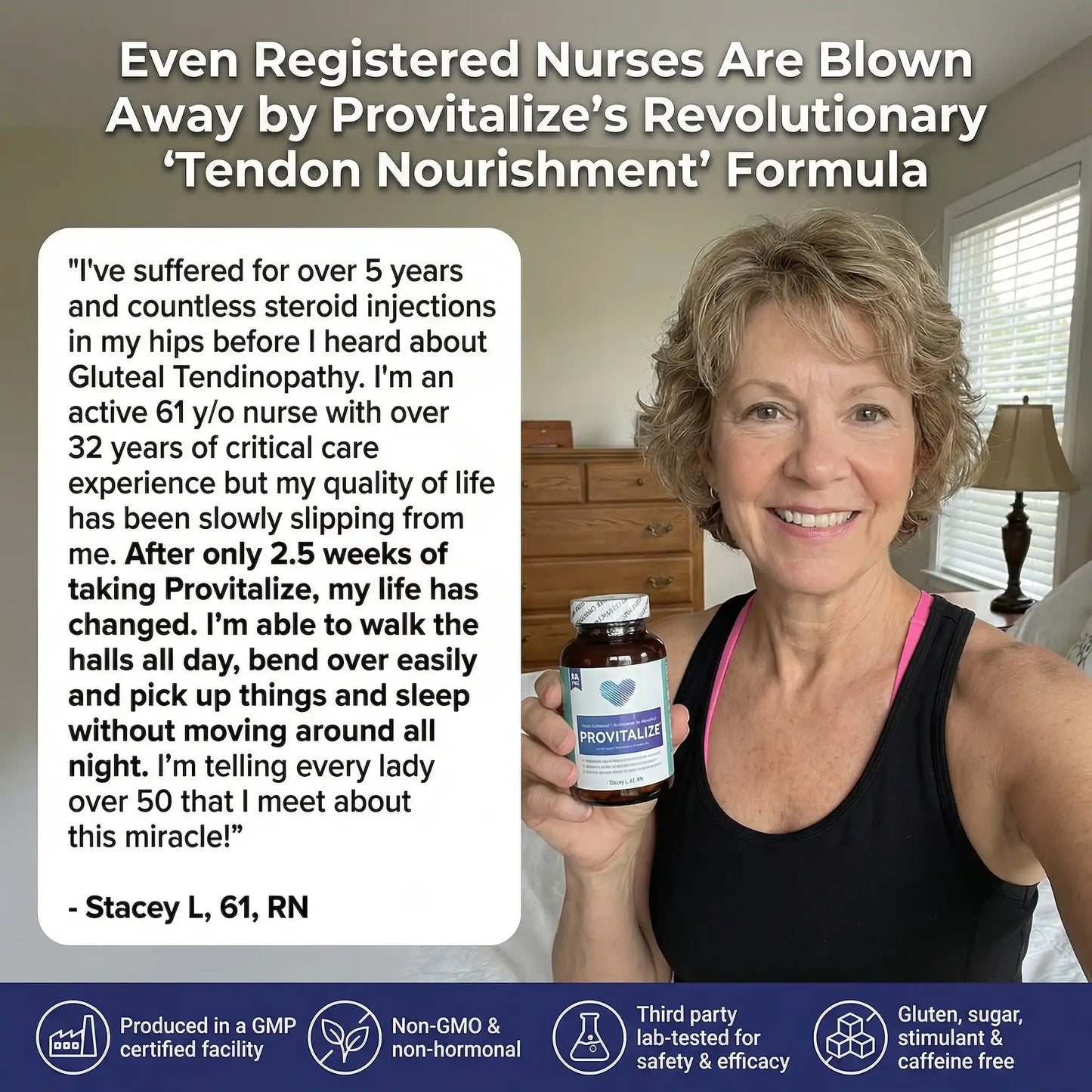 Provitalize | Best Natural Menopause Probiotic