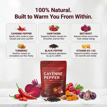BePurex Cayenne Pepper Softgels