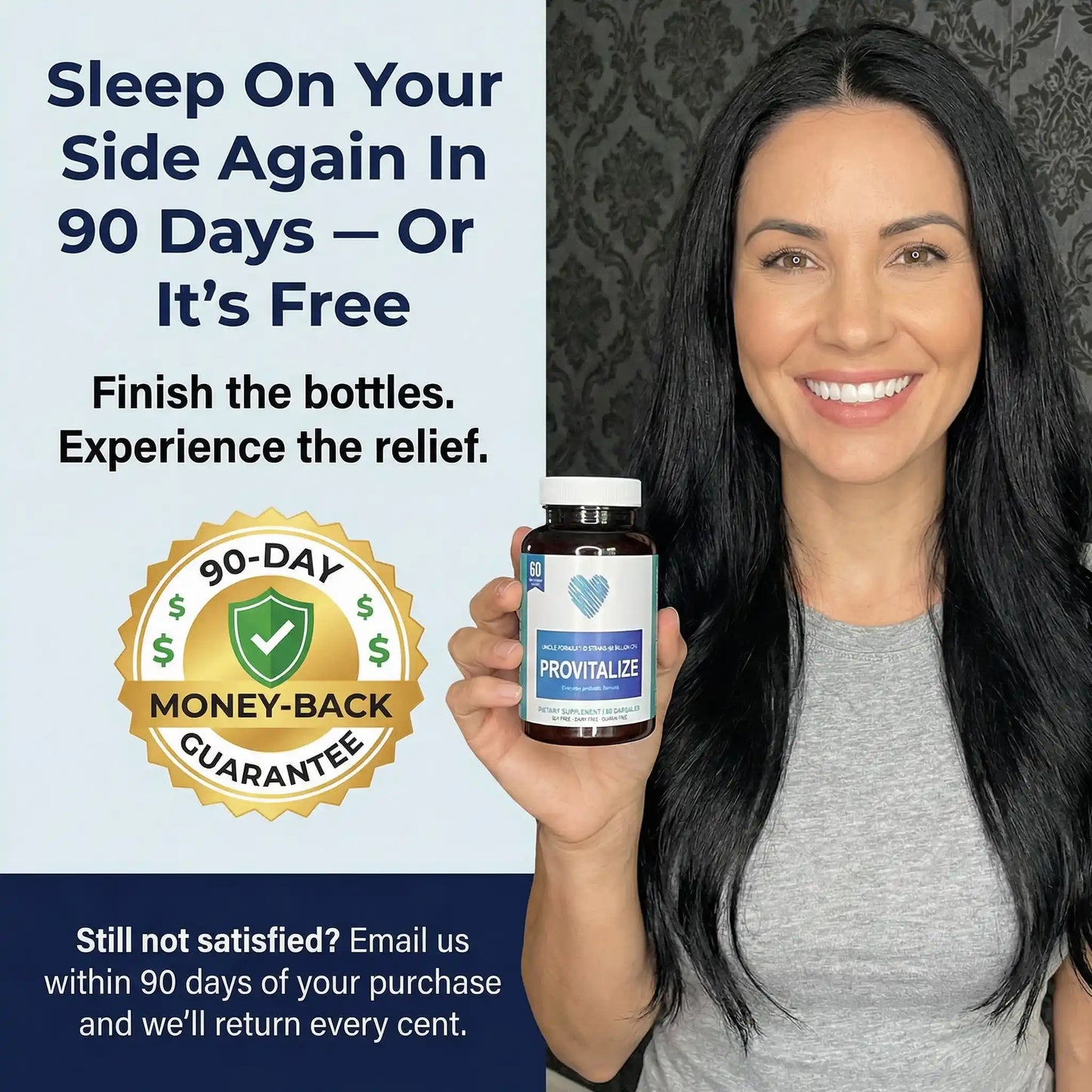 Provitalize | Best Natural Menopause Probiotic