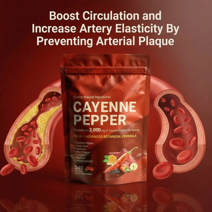 Improve Vascular Health with BePurex™ Capsaicin Softgels
