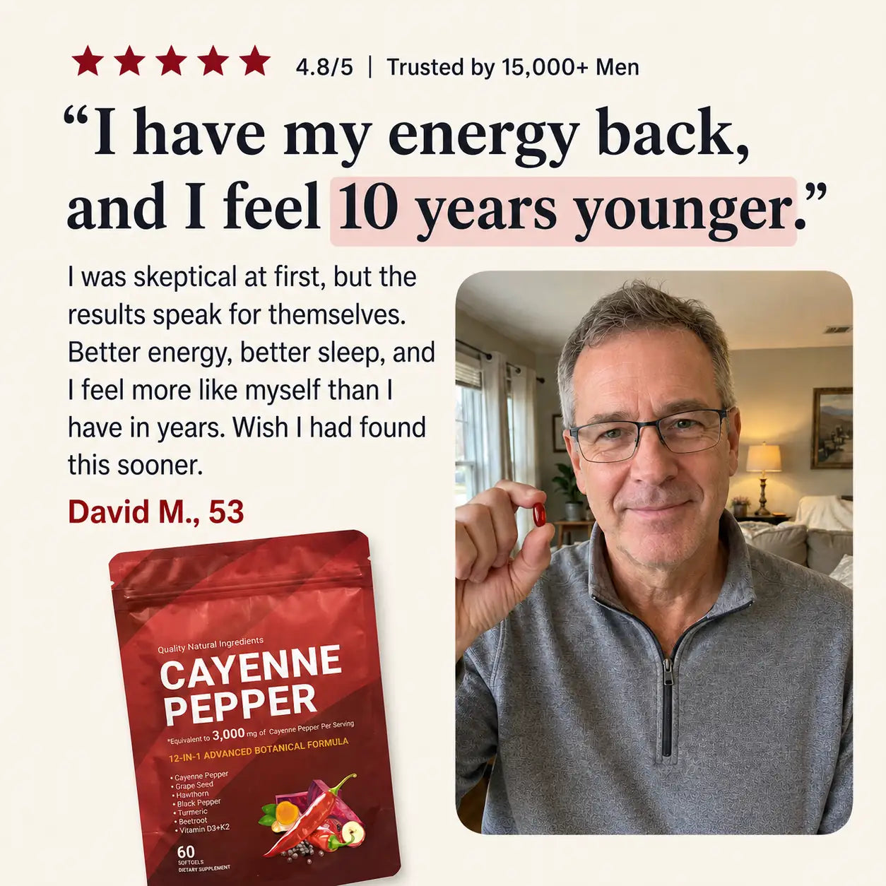 BePurex Cayenne Pepper Softgels