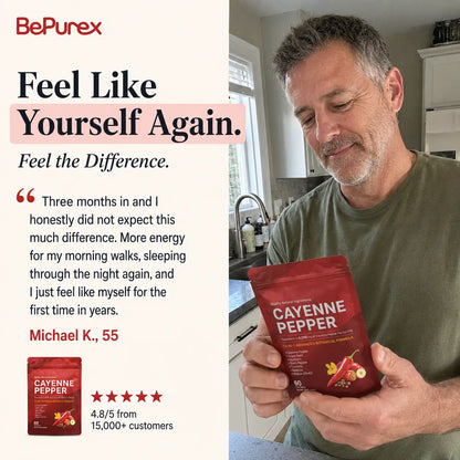 BePurex Cayenne Pepper Softgels